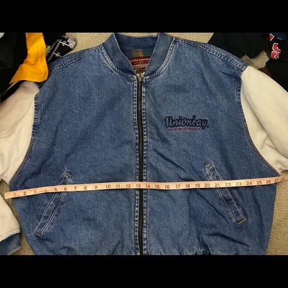 Union Bay American Favorites Denim Varsity Jacket - Picture 8 of 10